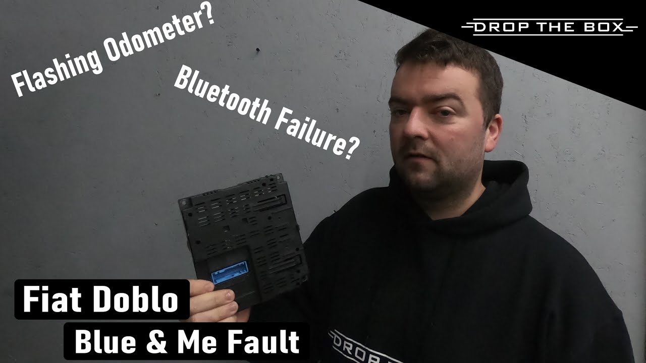 Fiat Doblo 2014 — мигающий одометр (ошибка Blue & Me)