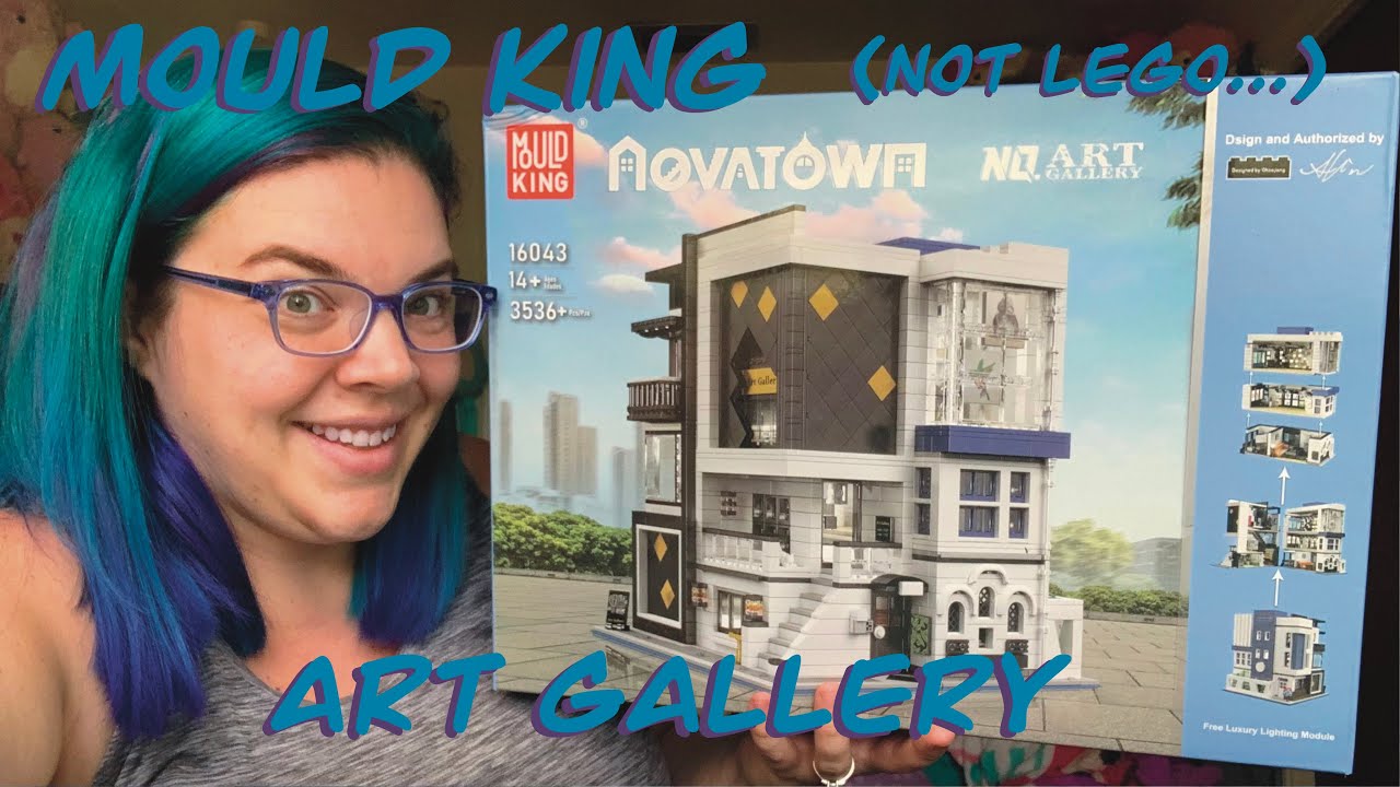 Lego Modular Building Dupe! Mould King’s Art Gallery