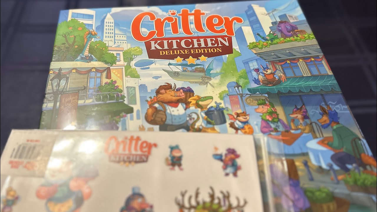 Unboxing: Critter Kitchen Deluxe Edition