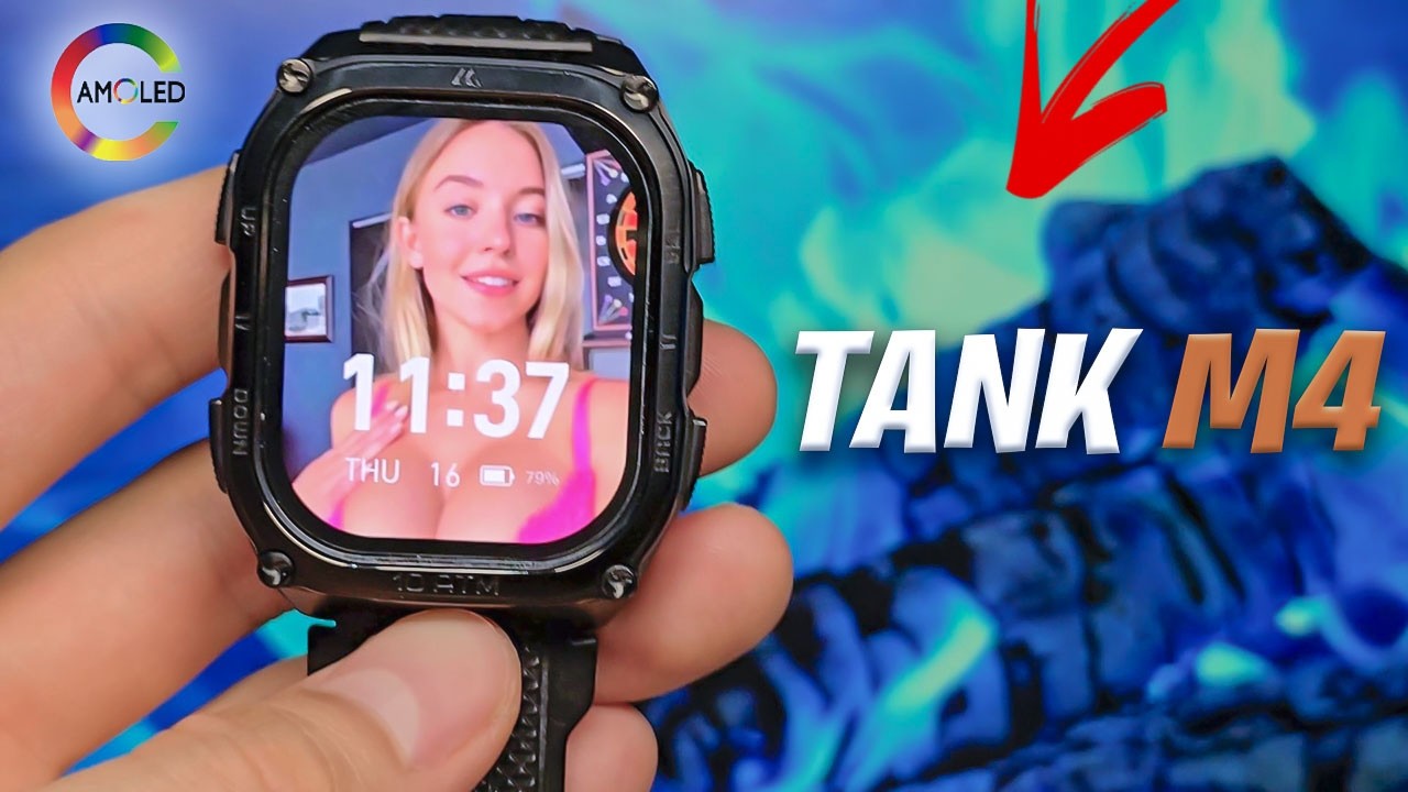 The Best AMOLED Smartwatch for Sports? Kospet Tank M4
