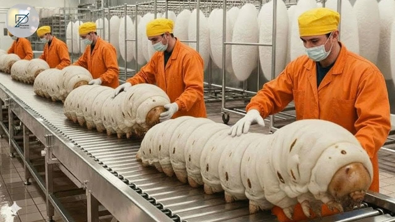 Dentro de una fábrica de producción de seda: del capullo al tejido de seda de lujo