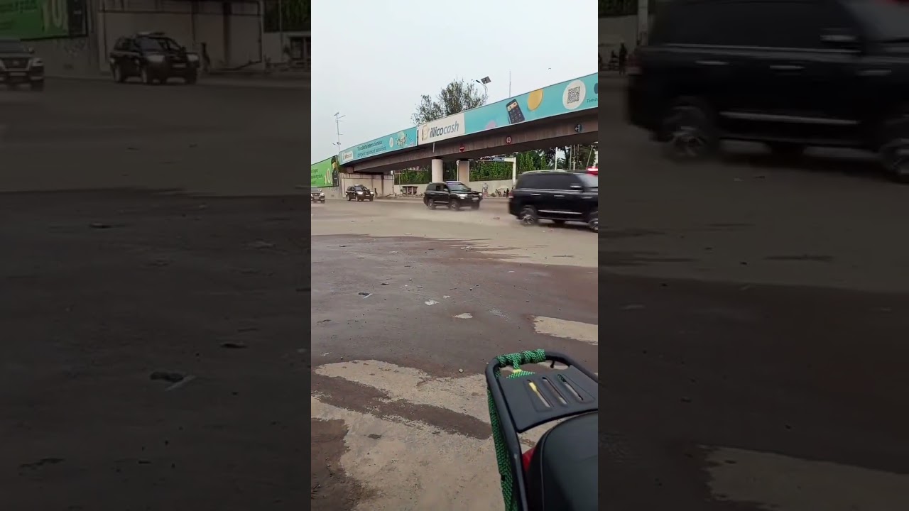 Le cort&egrave;ge du Pr&eacute;sident de la RDC 🔥