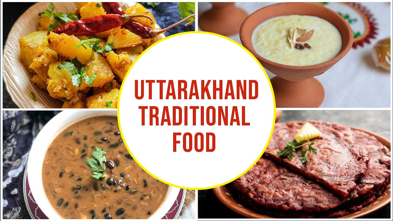 Uttarakhand Traditional Food | Kumaoni Food | Mandua Roti, Aloo Gutke, Jhangore Kheer, Bhatt Ki Dal