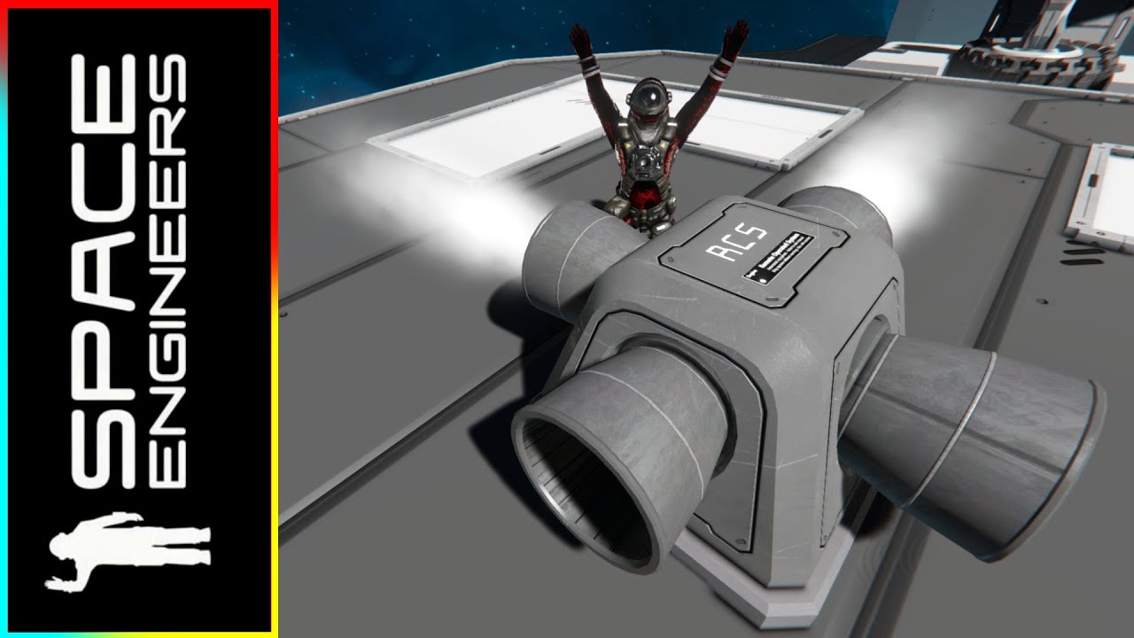 Humanoid's Multi Directional RCS Thruster! - Space Engineers