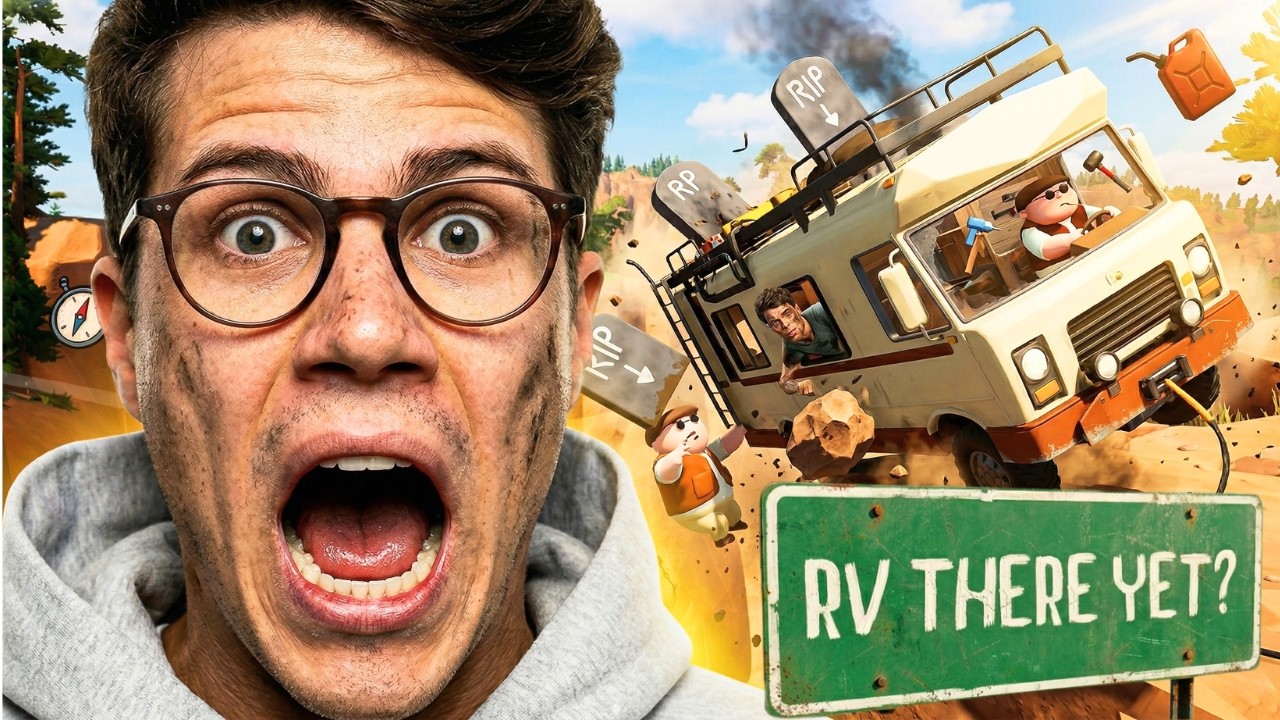Wer hat Luca ans Steuer gelassen?! 🤦&zwj;♂️ (RV There Yet)