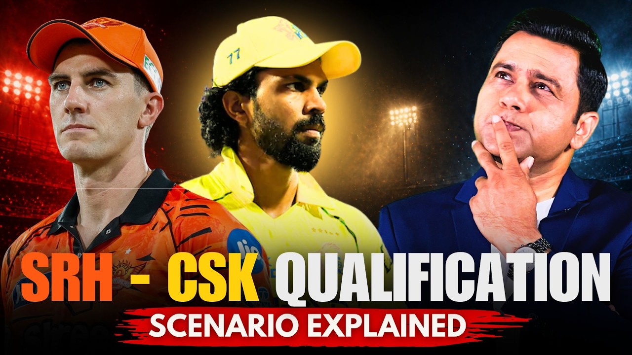 #SRH&mdash;#CSK Qualification Scenarios Explained #Aakashvani #IPL