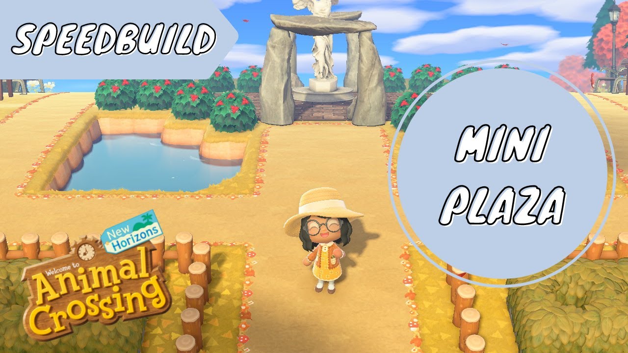 Mini Plaza Speed Build | Animal Crossing: New Horizons