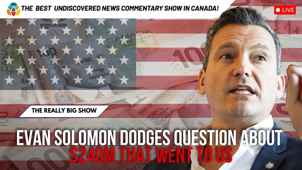Evan Solomon dodges question about $240M that went to US