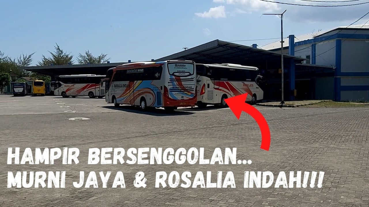 MURNI JAYA & ROSIN HAMPIR BERSENGGOLAN II UPDATE DARI TERMINAL DHAKSINARGA WONOSARI