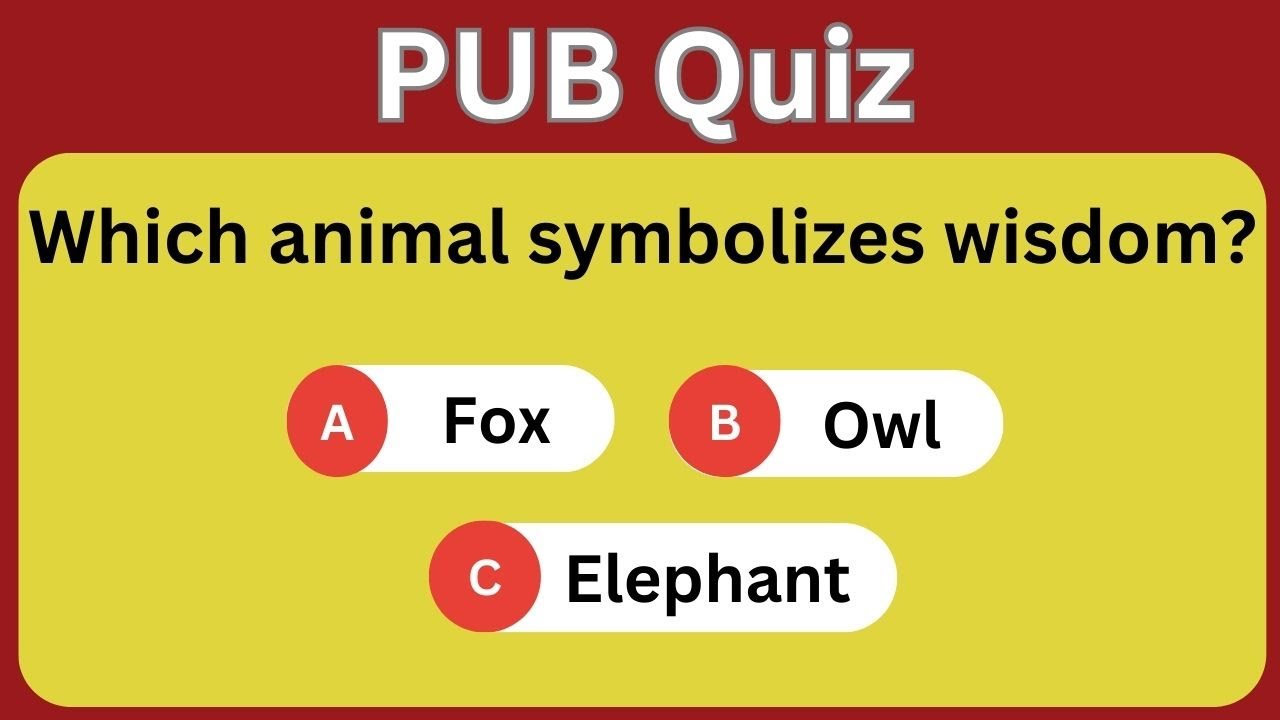 "Ultimate Pub Trivia Quiz! 🍻 Can You Beat This General Knowledge Challenge?" | PUB Quiz | Trivia GK