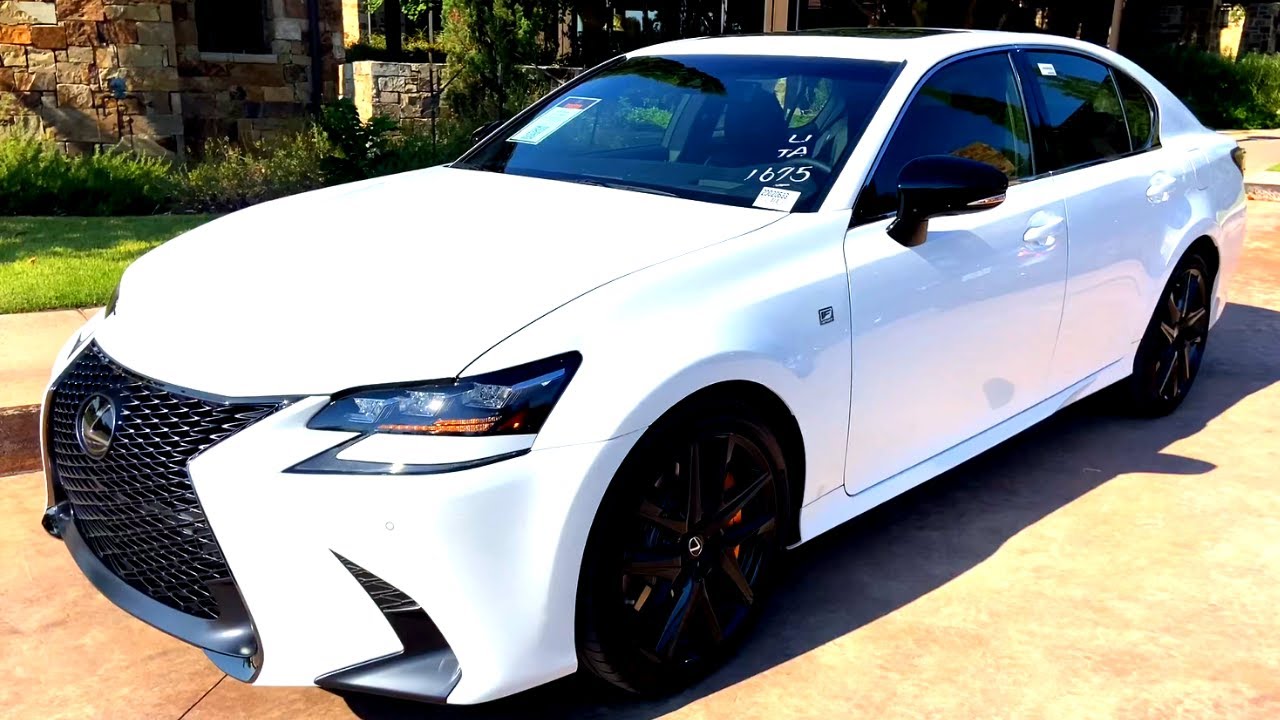 2020 Lexus GS350 F Sport Black Line Edition Walkaround