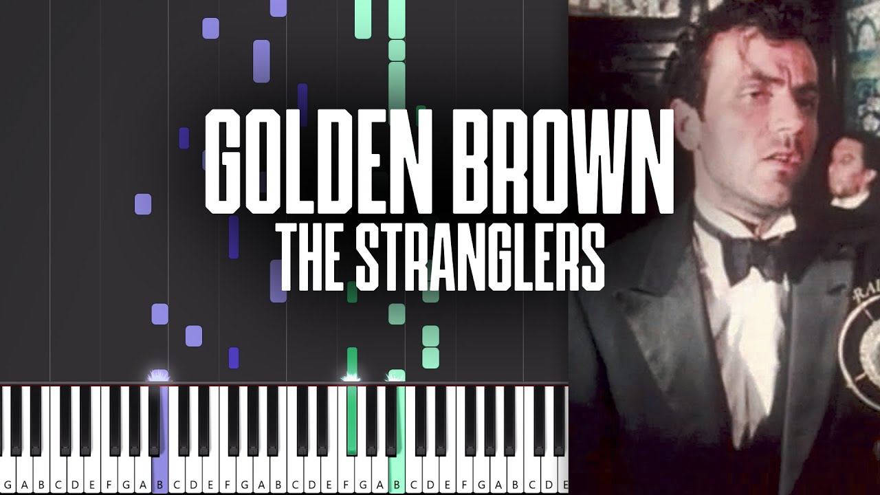 Golden Brown - The Stranglers - Piano Tutorial + MIDI