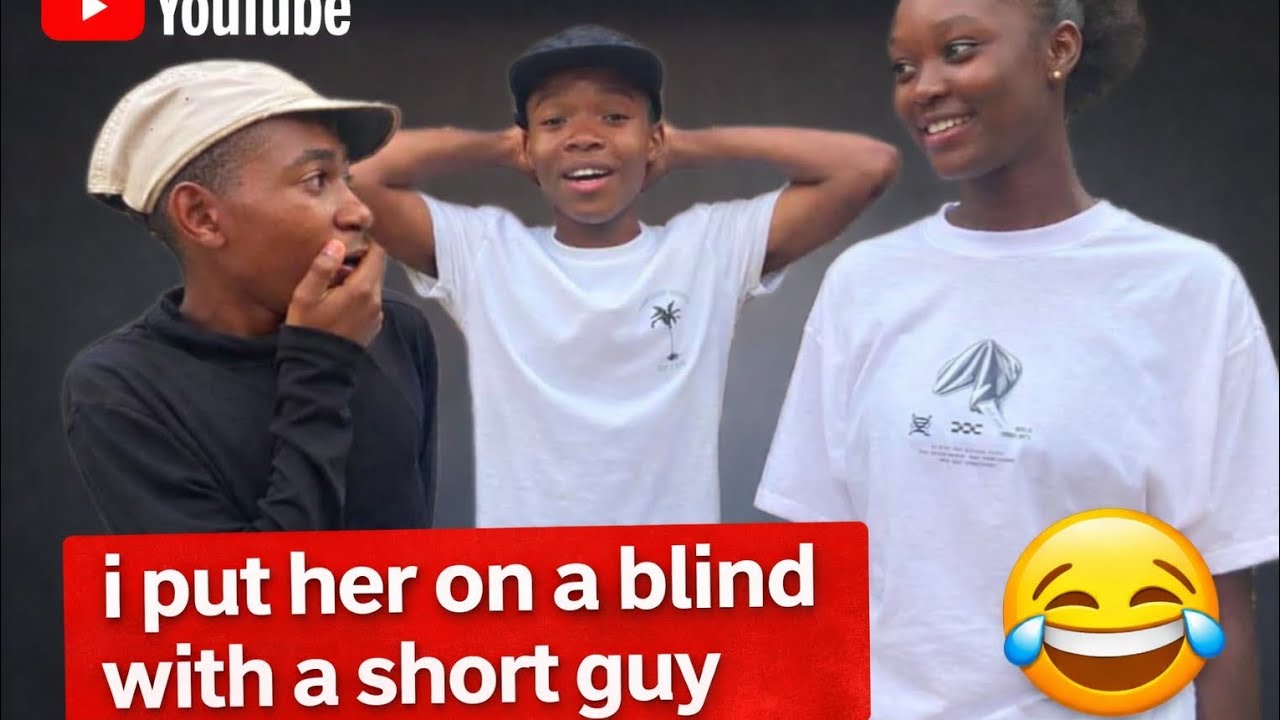 I put her on a blind date with a short guy 😫🤣🤣🤣bisto&masego 
