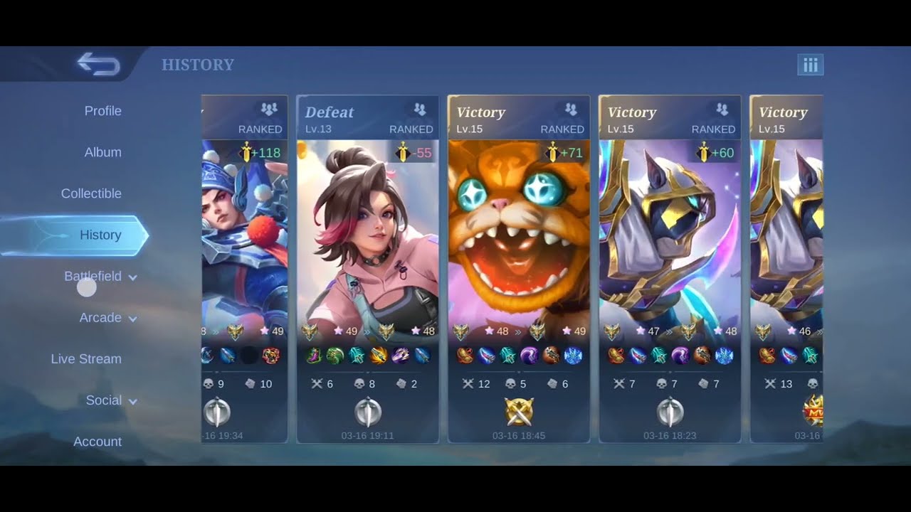 MYTHICAL GLORY 50 Stars in S32 | siakew #mlbb