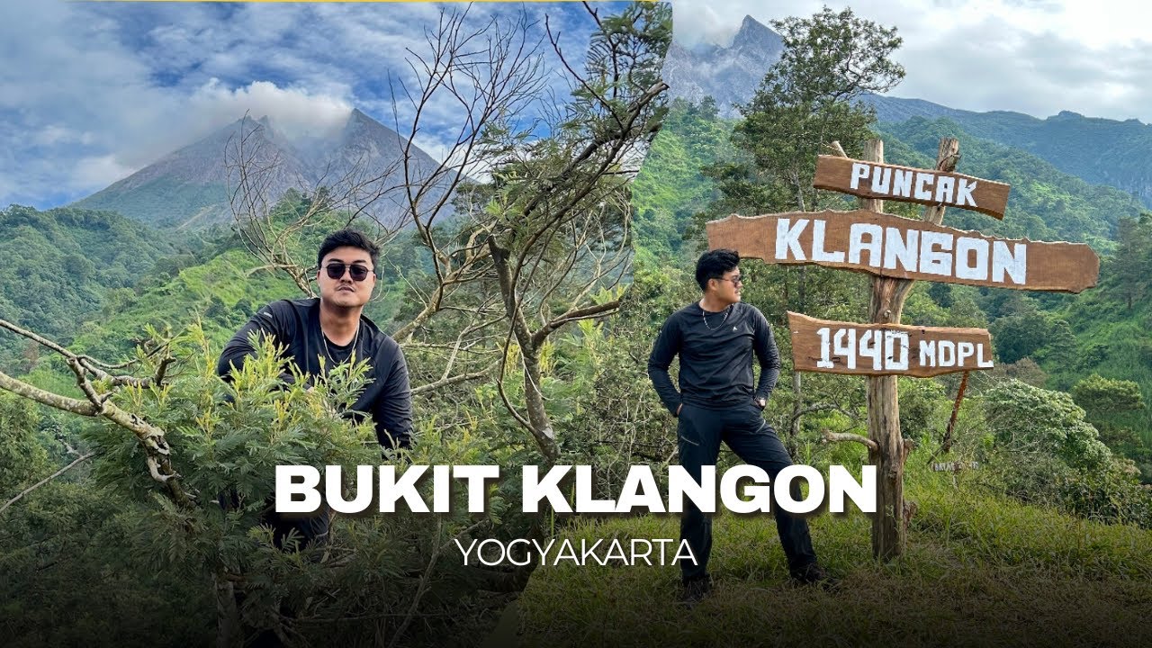 Explore Klangon Hill: Trekking Panorama of Mount Merapi ⛰️