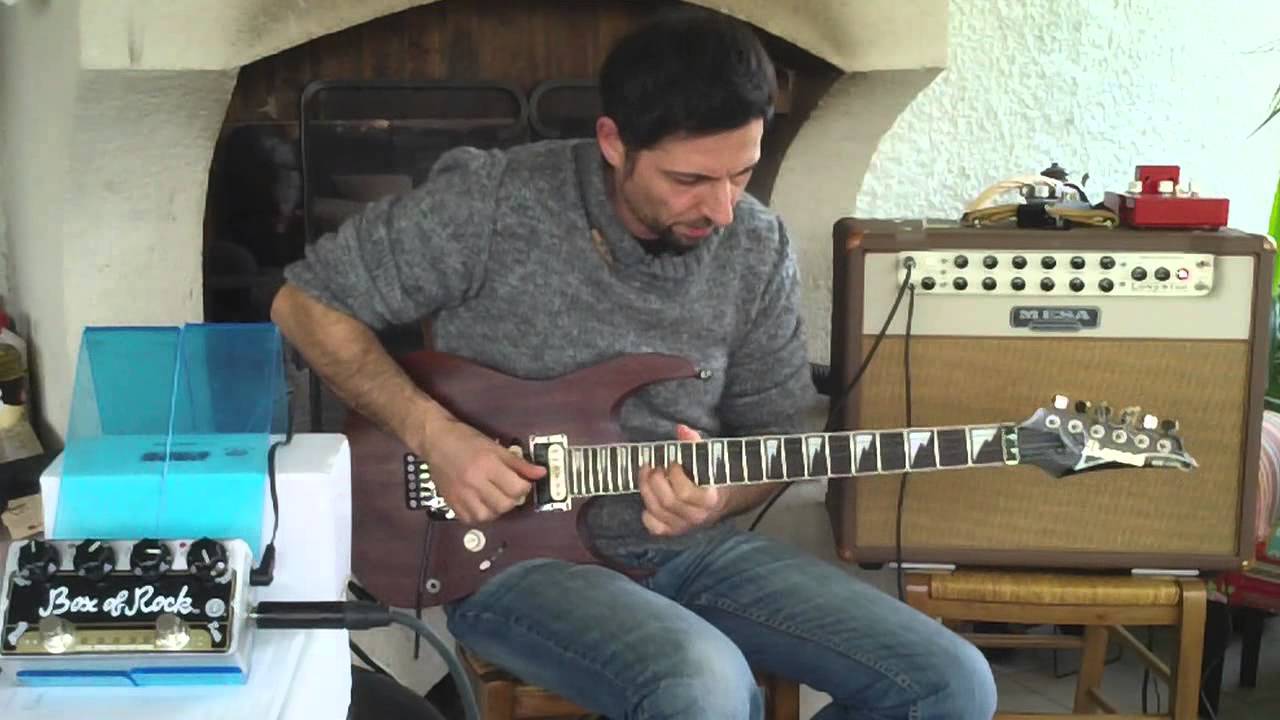 ZVEX BOX OF ROCK  - IBANEZ RG470 -  MESA LONESTAR SPECIAL