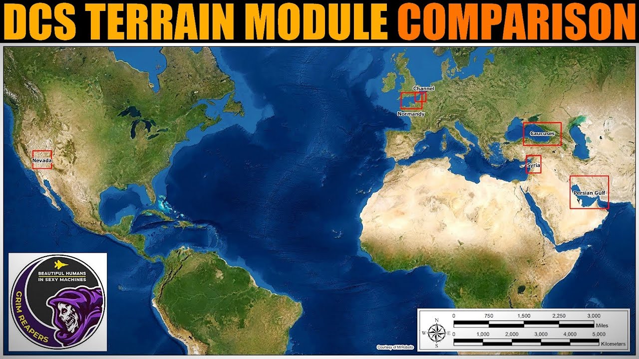 Explained: How To Compare DCS WORLD Terrain Modules With Each Other