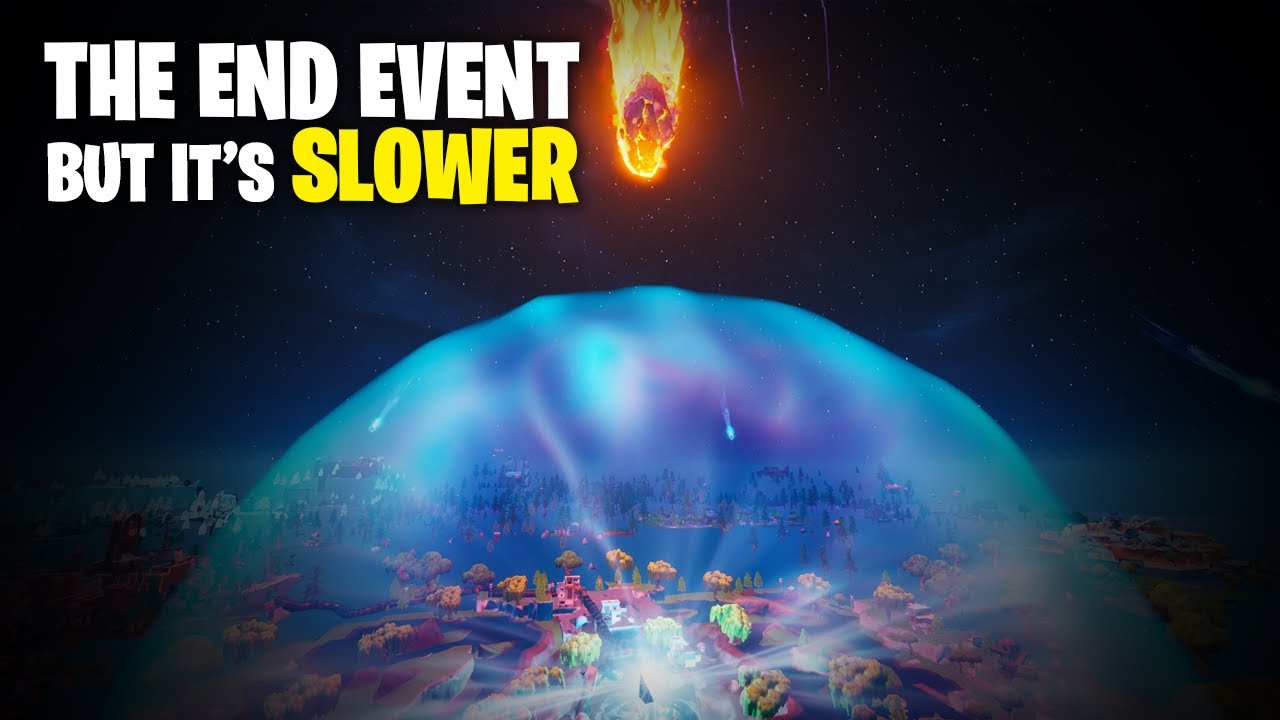 The End Event but it's DRAMATIC (Replay Mode View) | Fortnite