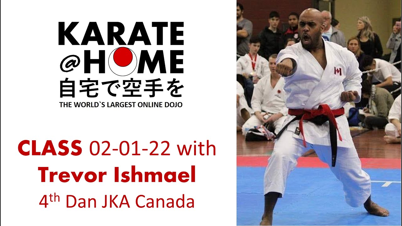 Karate@Home class 02 01 2022 with Trevor Ishmael