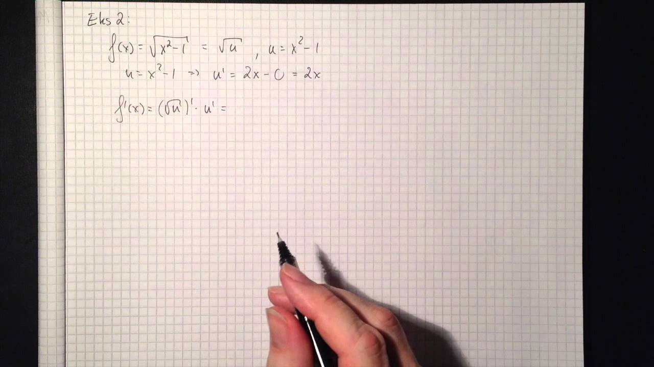 Matematikk R1: Derivasjonsregler