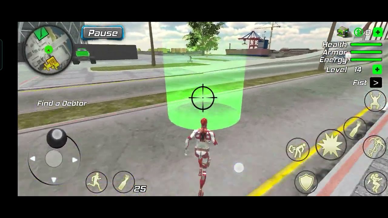 green rope Hero vegas City mission Gameplay E-4