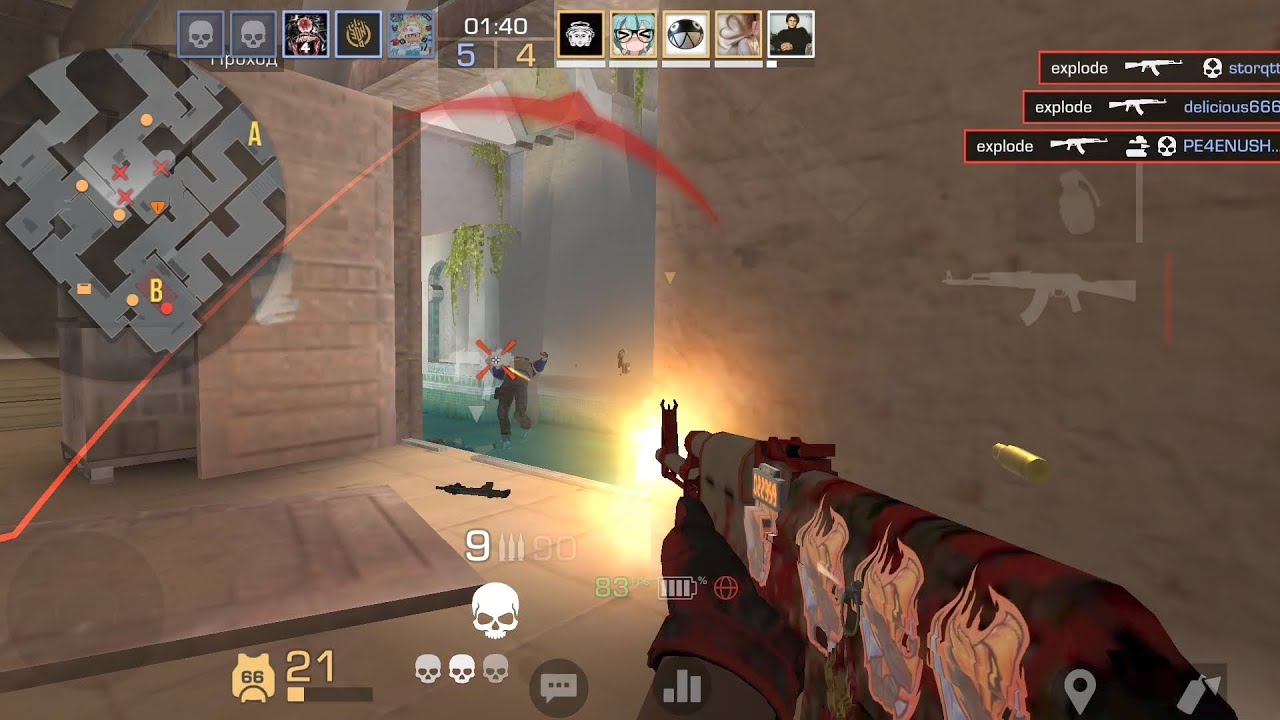 ДЕМКА С ФЕЙСИТА 21/10 STANDOFF 2 