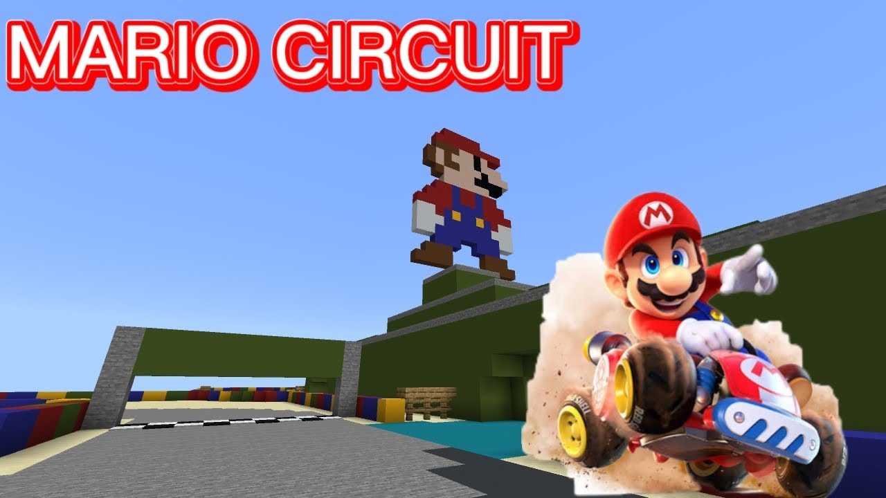 S2 Mario Circuit - Mario Kart in Minecraft