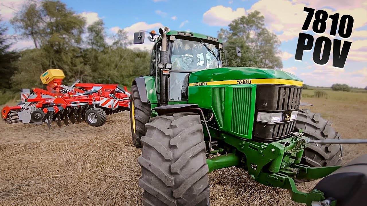 Let’s Drive 7810 + 6m GIANT - POV Tillage!