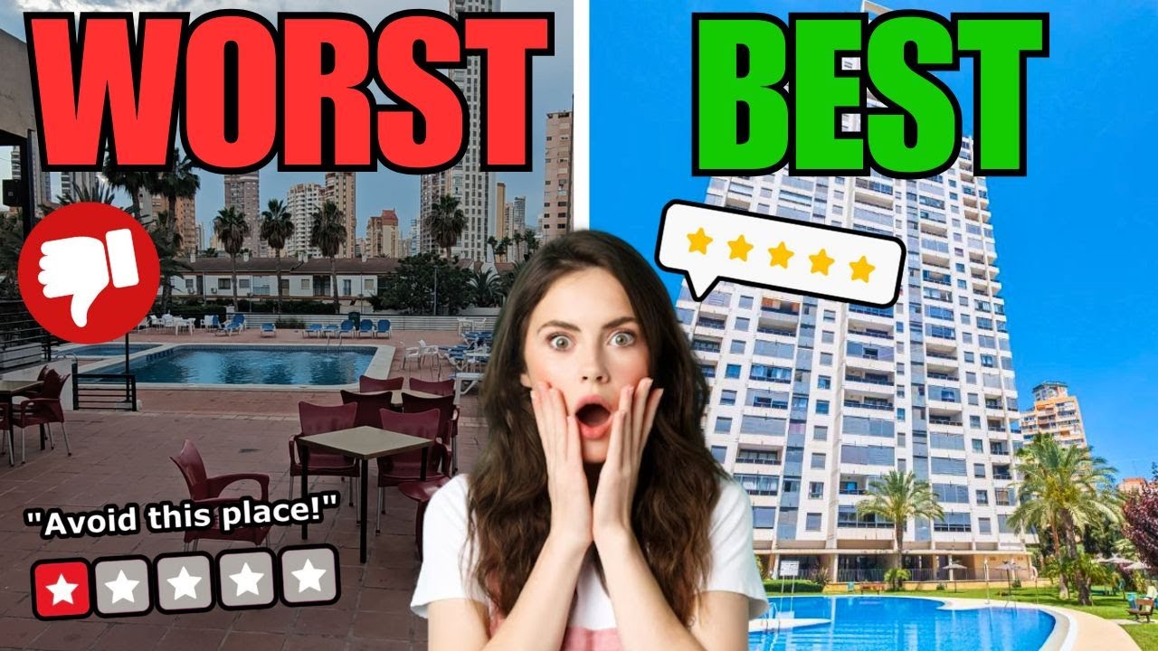 BENIDORM's Best vs Worst Holiday Apartments Rincon area... #apartments #holiday #spain