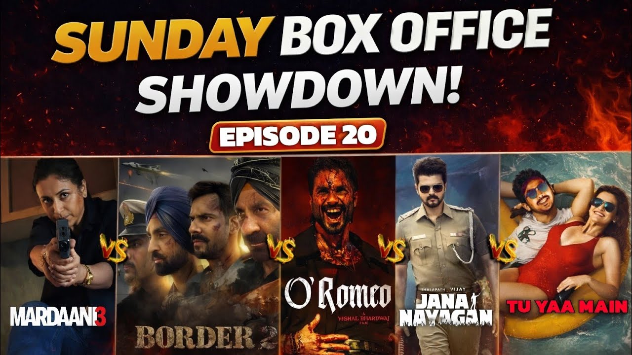 O'ROMEO Box Office Collection | TU YAA MAIN Budget & Collection | BORDER 2 & BORDER 3 Verdict