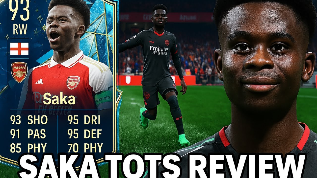 93 TOTS Saka Player Review