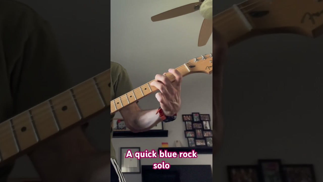 A quick blues rock solo - by Jason Chasse