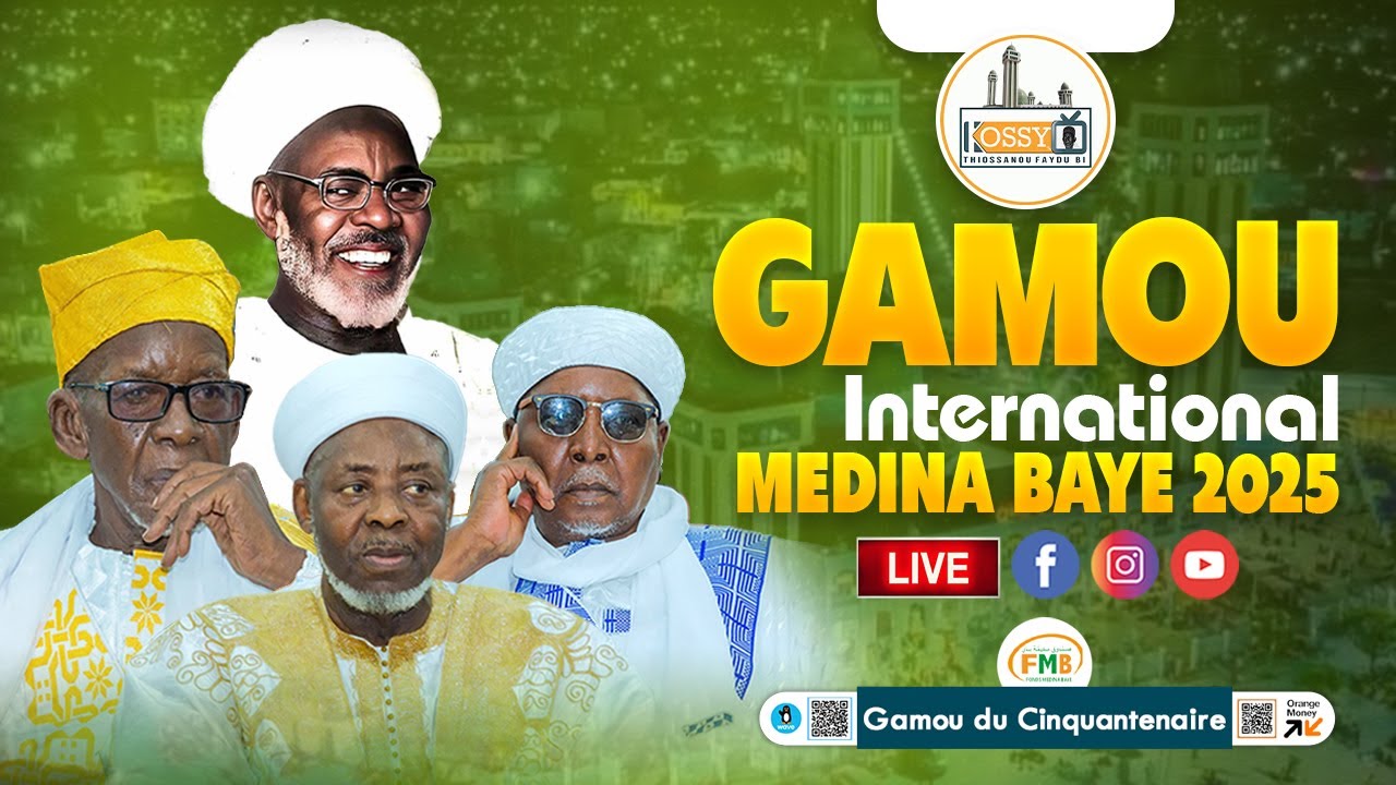 [🔴DIRECT ] #Gamou International de #Médina #Baye Edition 2025