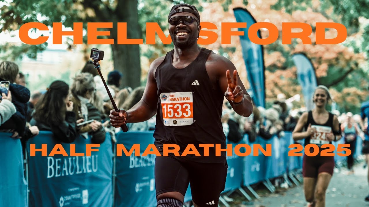 I SMASHED MY PB!! | CHELMSFORD HALF MARATHON OCTOBER 2025 | RACE DAY VLOG