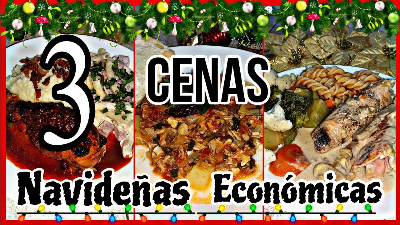 🎄Cenas Navideñas Sencillas Y Económicas #viral #parati #menu #fypシ #recetas #recetasfaciles