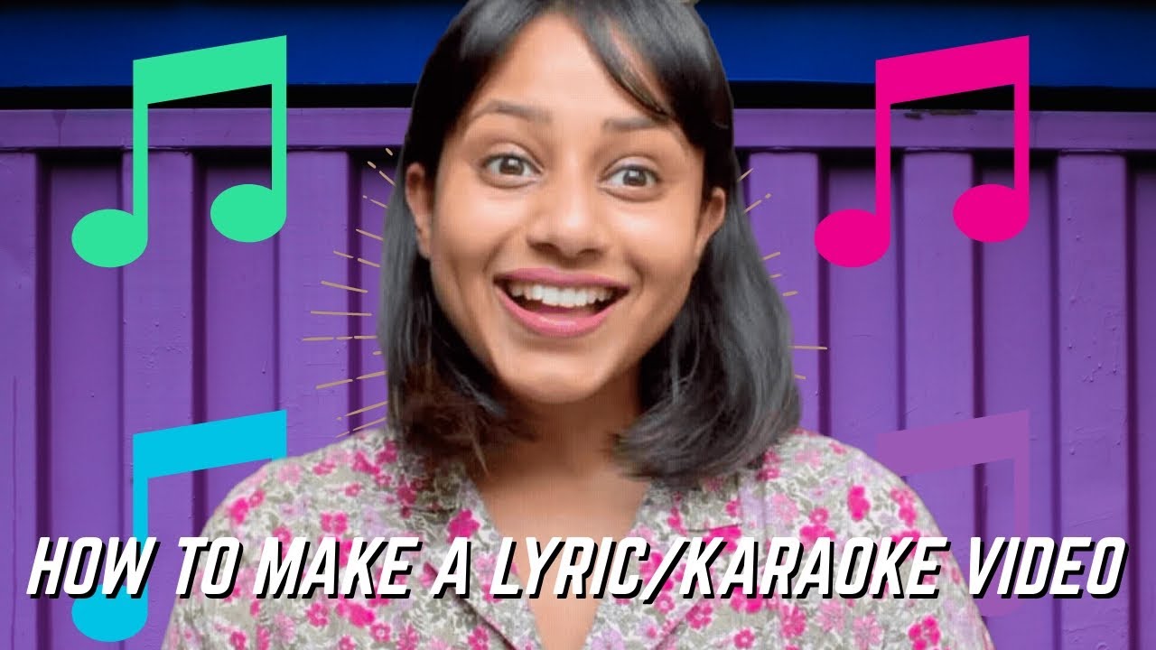 How to make a Lyrics video or Karaoke Video using Steve | Lyric Video Maker