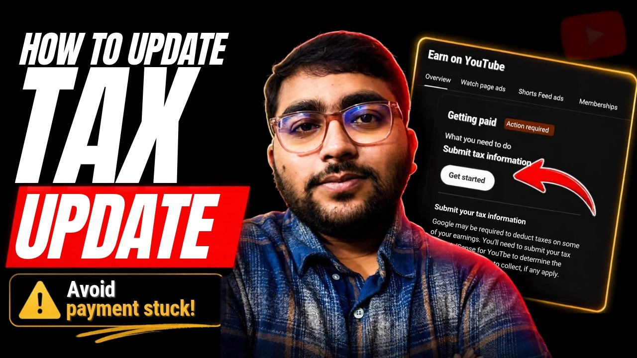 Google AdSense Payment New Update 2026 | How to fill Tax Info in AdSense | Step by Step