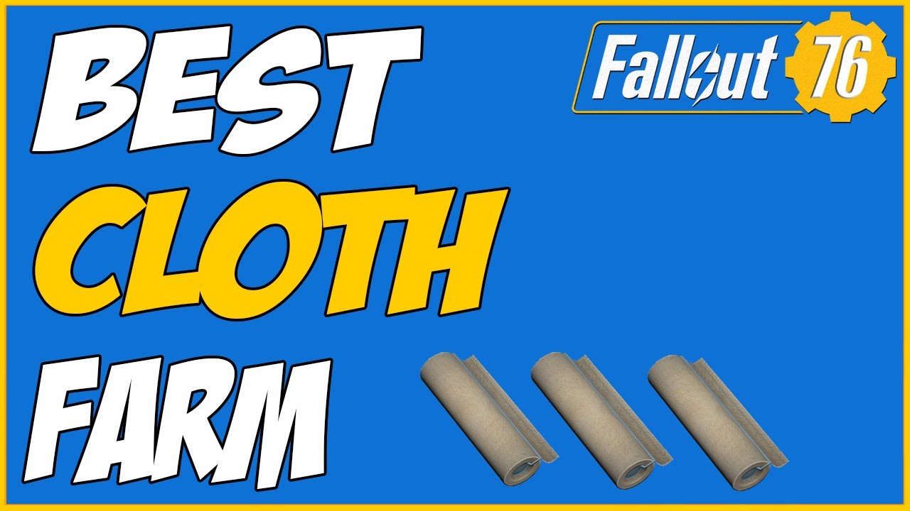 How to Farm cloth in Fallout 76