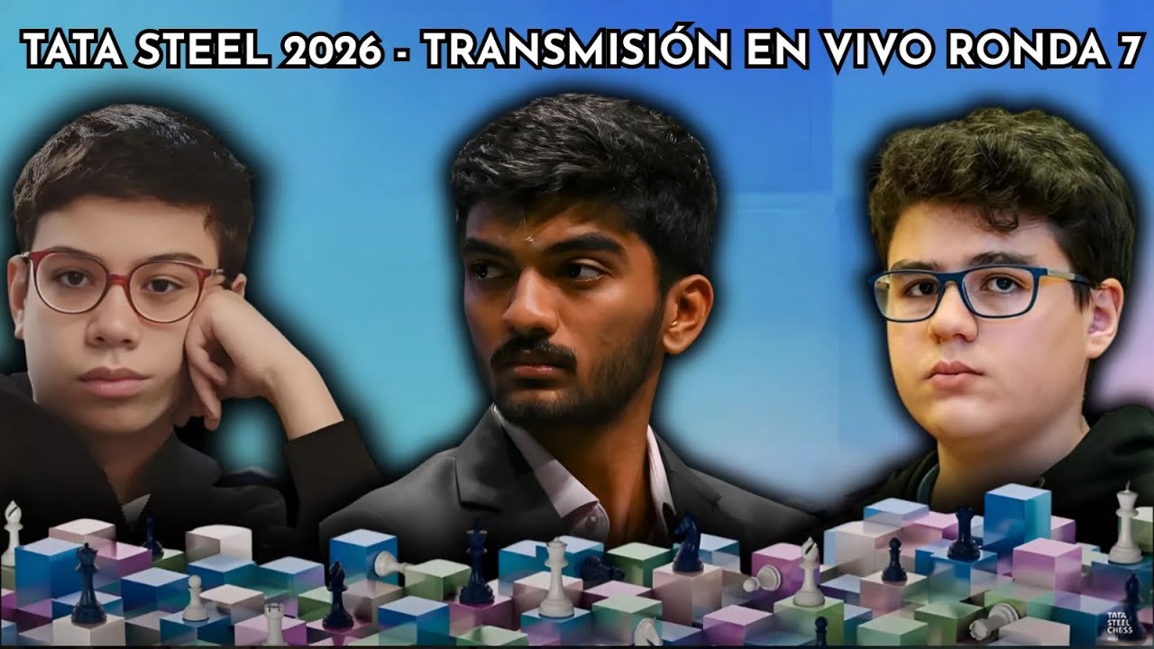 !🔥TATA STEEL 2026 - TRANSMISIÓN EN VIVO RONDA 7🔥! / LICHESS.ORG