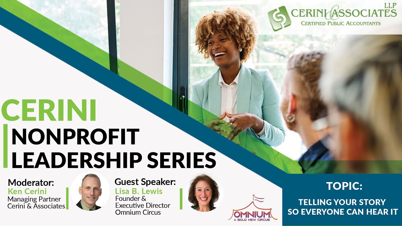 Nonprofit Leadership Series: Accessible Storytelling for Nonprofits