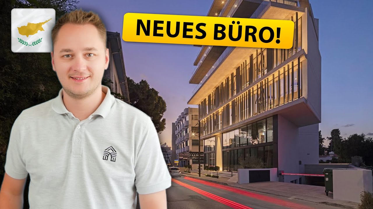 Neues BÜRO für unsere eigene Baufirma auf Zypern!