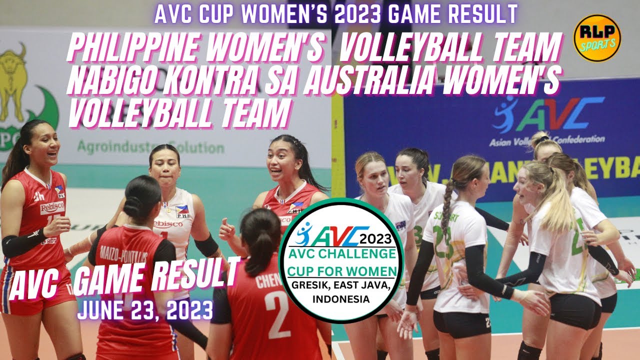PHILIPPINE WOMEN'S VOLLEYBALL TEAM NABIGO KONTRA SA AUSTRALIA WOMEN'S VOLLEYBALL TEAM|RLP SPORTS