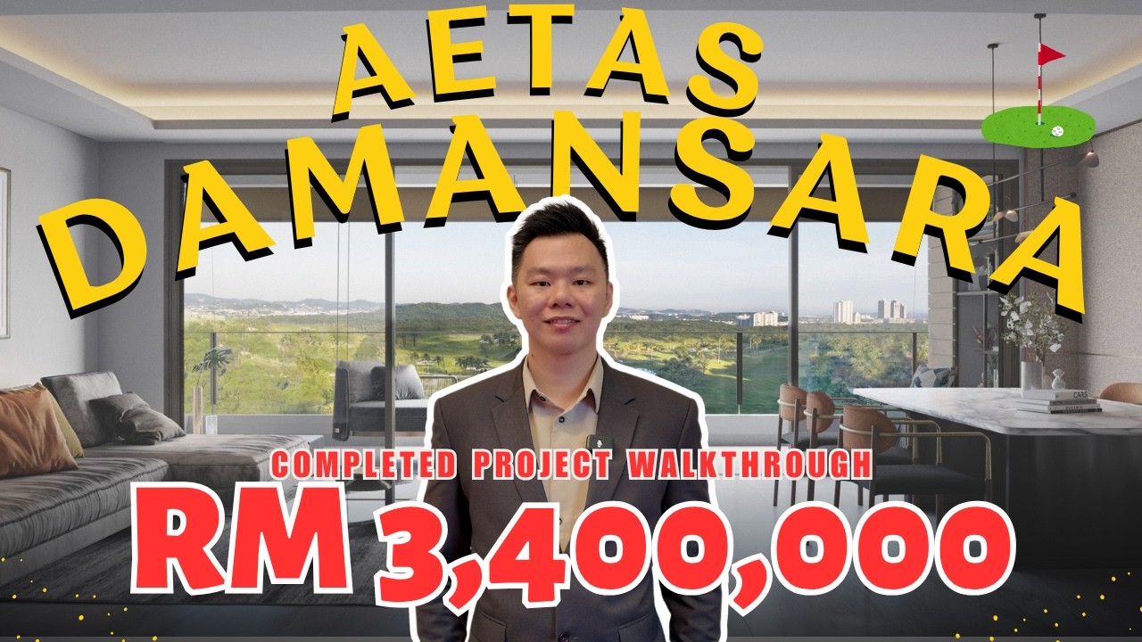 Тур по проекту Aetas Damansara: частный лифт, роскошная жизнь | ~3300 кв. футов | 30%-ная прибавк...