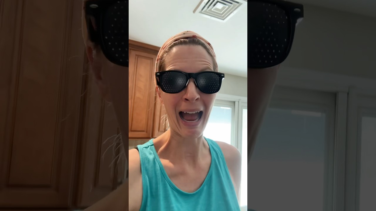 Pinhole Glasses for Vision Improvement!?