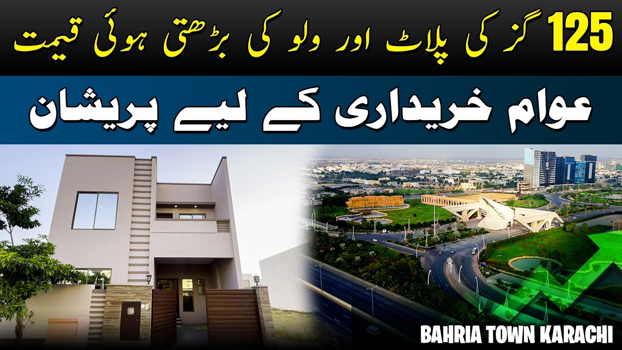 Bahria Town Karachi 125 Yards Plots in High Demand | Willow Block Prices Rising Fast! 🚀 #bahriatown
