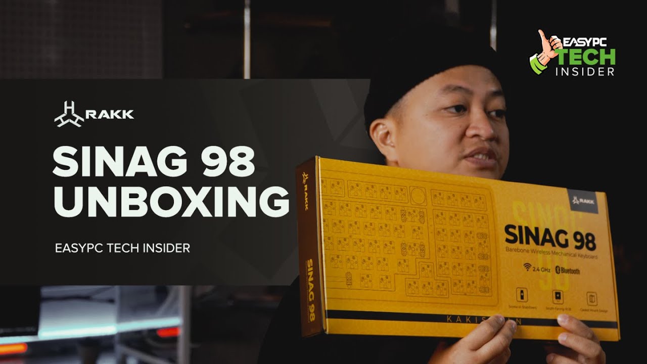 Rakk Sinag 98 Mechanical Gaming Keyboard | Unboxing and Overview
