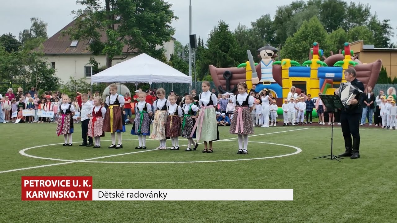 Petrovice u Karvin&eacute; ► Dětsk&eacute; radov&aacute;nky │ #Karvinsko.TV │ @TelevizeKarvinsko