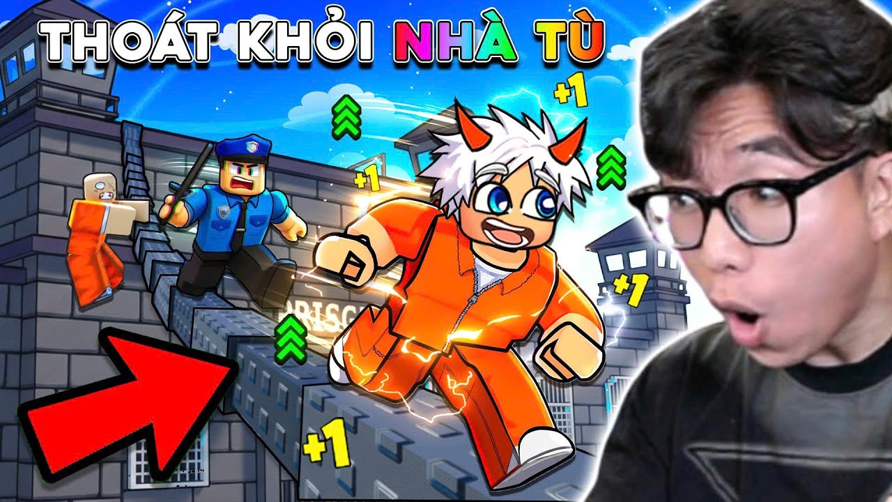 MỖI 1 GIÂY +1 TỐC ĐỘ VƯỢT NGỤC TRONG ROBLOX