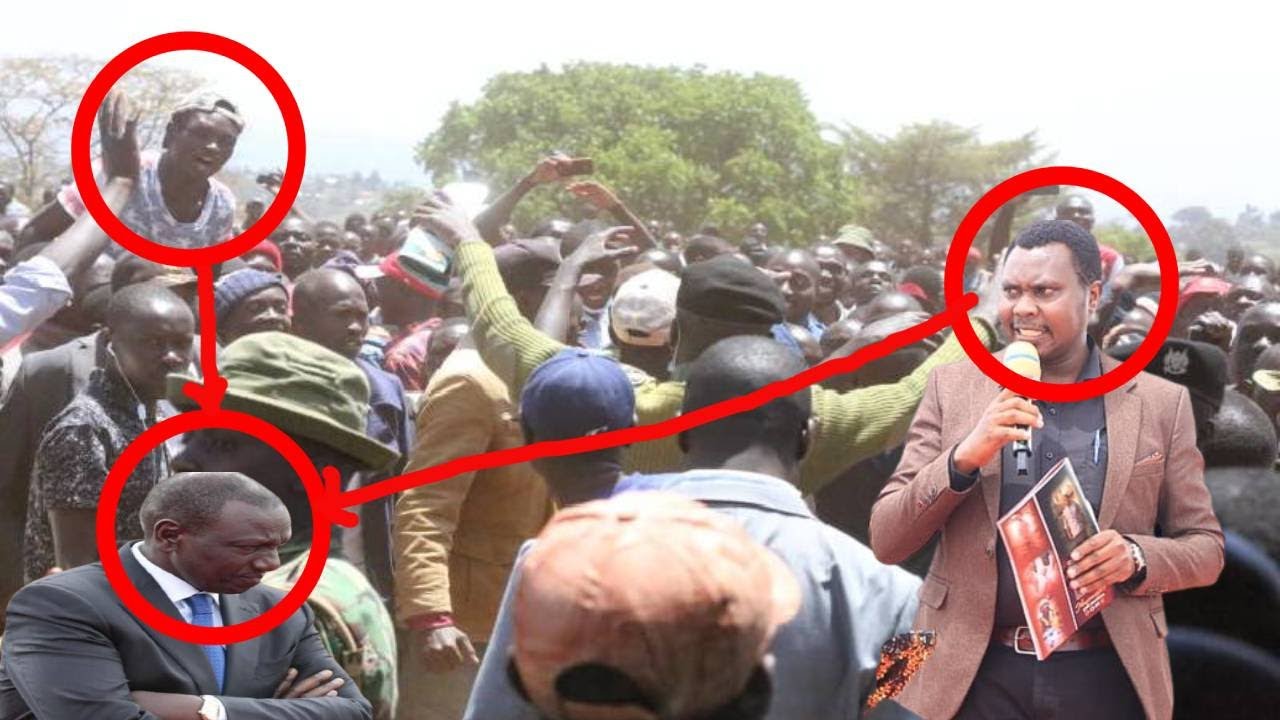 RUTO MUST GO!!HECKLING AT BURIAL AFTER UDA MCA TRY PRESIDENT RUTO OVER HIGH COST OF LIVING IN KIAMBU