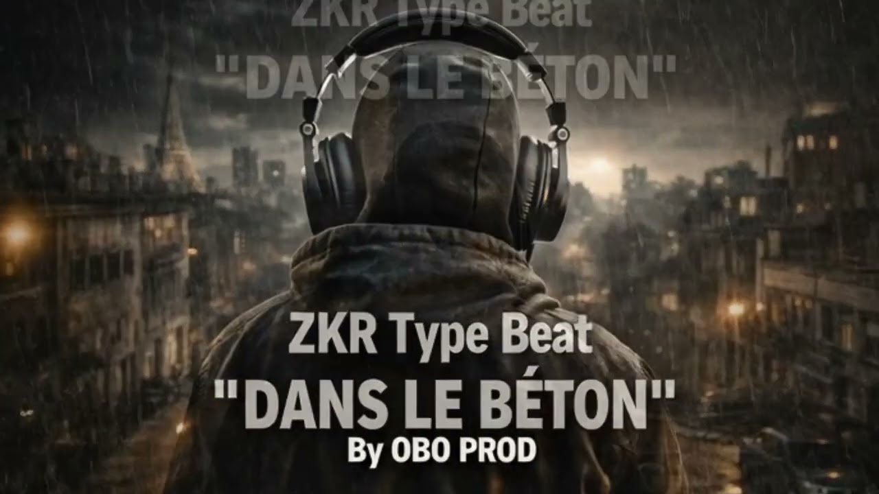 ZKR Type Beat — Dans le Béton | Rap Français Sombre | By OBO PROD